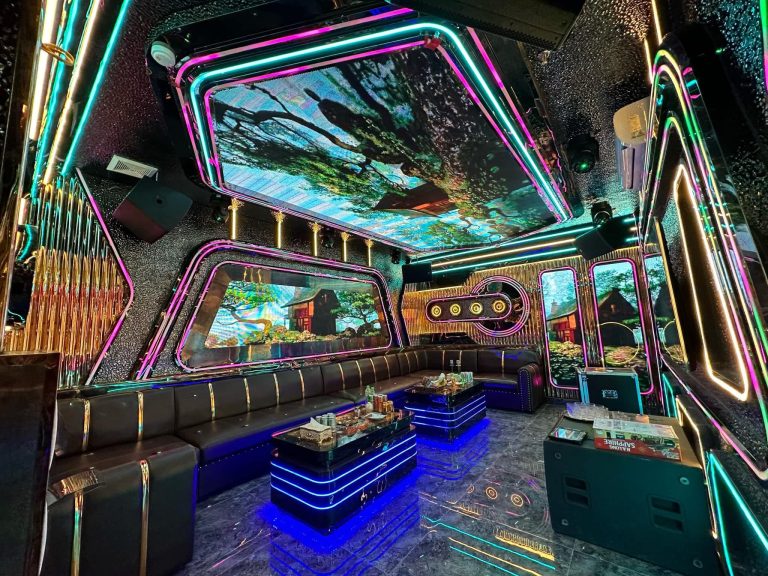 Quán KTV Thông Tài Karaoke 245 Phúc Tân Hoàn Kiếm Hà Nội Thiết kế phòng ốc sang trọng cách âm tốt âm thanh sống động sang chảnh