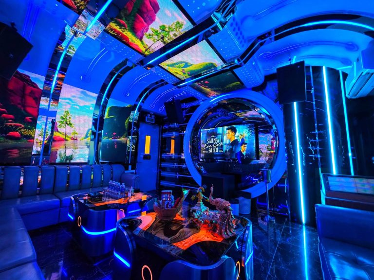 Karaoke Hanoi Night 223 Quan Hoa Cầu Giấy Hà Nội không gian đẹp 0949967786